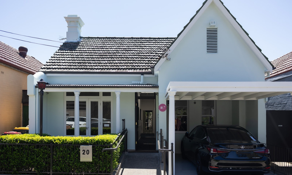 exterior of radiance dentistry in leichhardt nsw